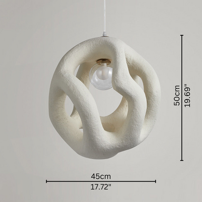 WabiSab - Lampada da soffitto asimmetrica moderna dal design minimalista