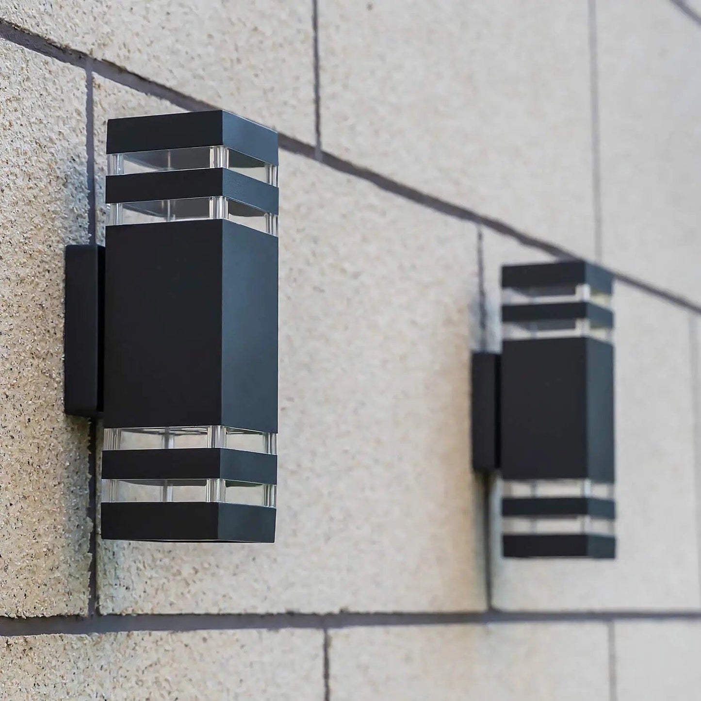 TORCHA | Nowoczesna lampa ścienna – Wodoodporne aluminium – Projekt Johathena Wooleya – Do użytku wewnętrznego i zewnętrznego