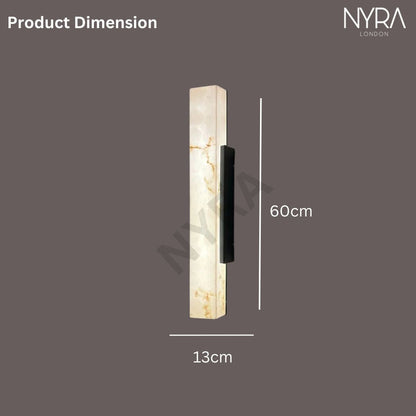 Zoya Outdoor Marble Wall Light
