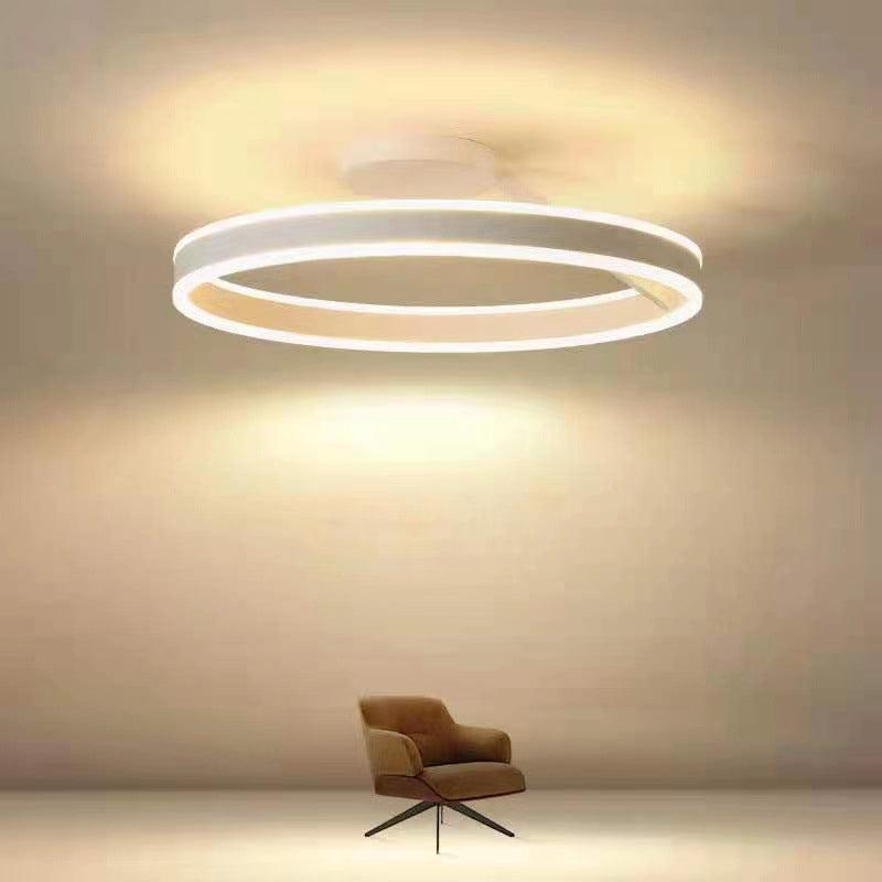 ArishaGlow - Elegante LED-plafondlamp in goud en metaal