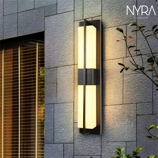 Brighton Marble Outdoor Wall Lamp