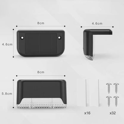 Solar-Glow | Lampade da Esterno Autoadesive a Energia Solare 5+5 GRATIS