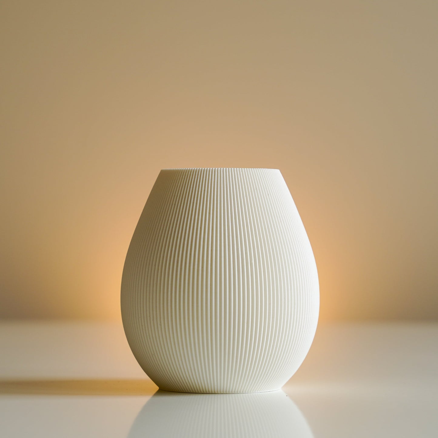 EcoVase | Vaso per fiori rotondo sostenibile