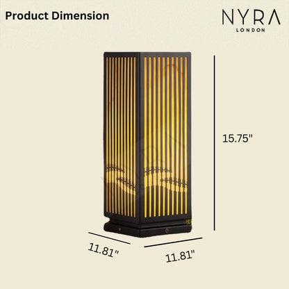 Lampada da pilastro moderna da esterno Mason