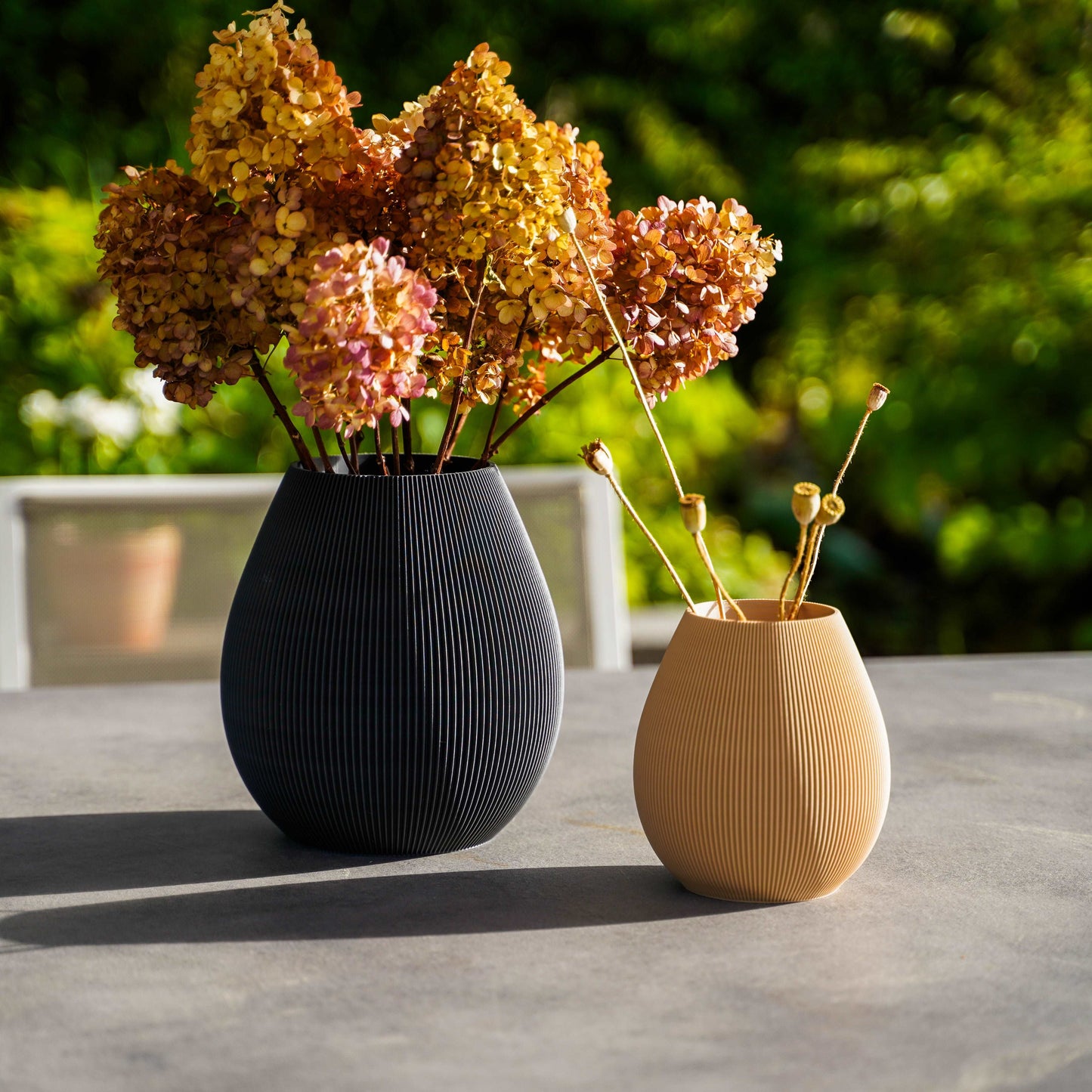 EcoVase | Vaso per fiori rotondo sostenibile