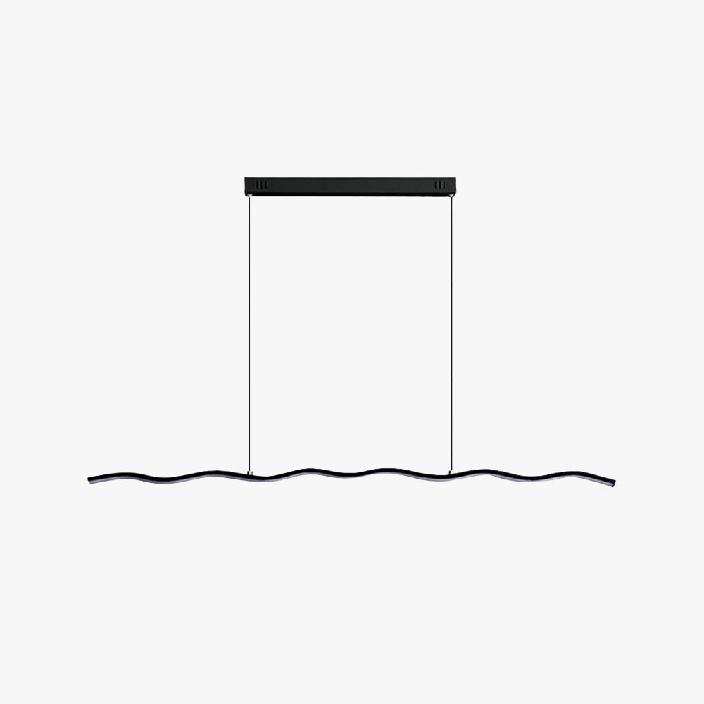LouiseGlow - Lampada a sospensione LED moderna in nero e bianco