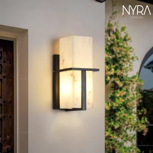 Arlen Lampada da Parete in Marmo per Esterni