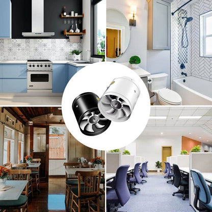 Mocny Cichy Wentylator Wyciągowy - Popraw Jakość Powietrza w Domu i w Biurze