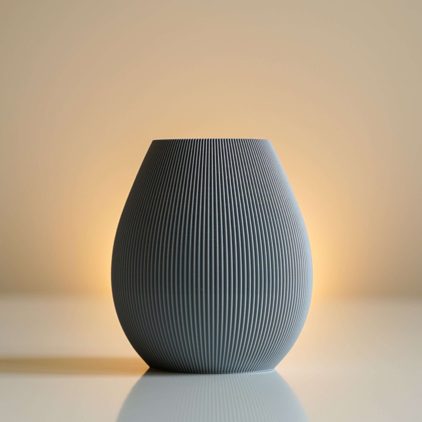 EcoVase | Vaso per fiori rotondo sostenibile