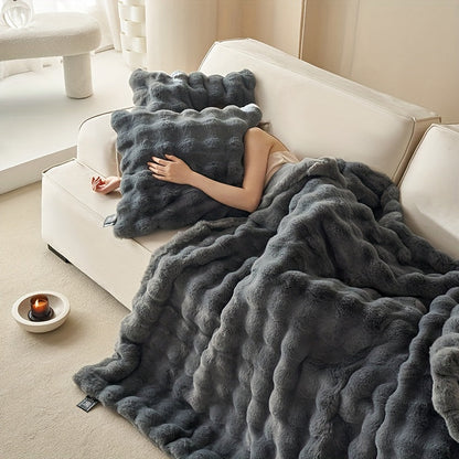 SnuggleSoft™ | Coperta in Pile Doppia Faccia per Comfort e Calore Estremo