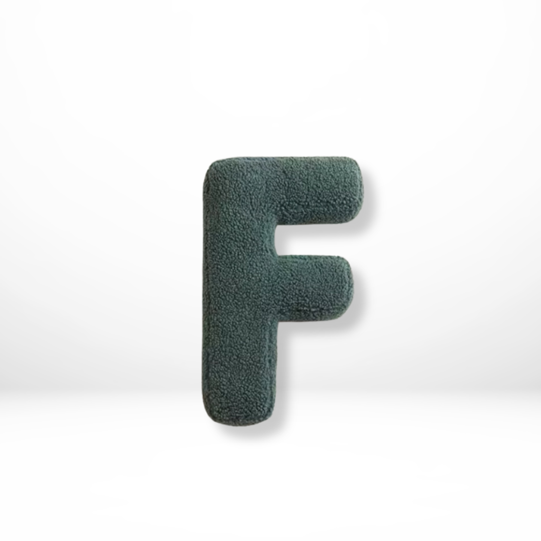 LettraLuxe | Cuscino Lettera in Velluto – da A a Z