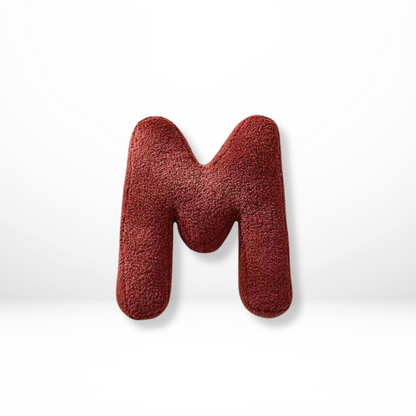 LettraLuxe | Cuscino Lettera in Velluto – da A a Z