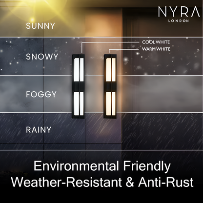 Brighton Marble Outdoor Wall Lamp