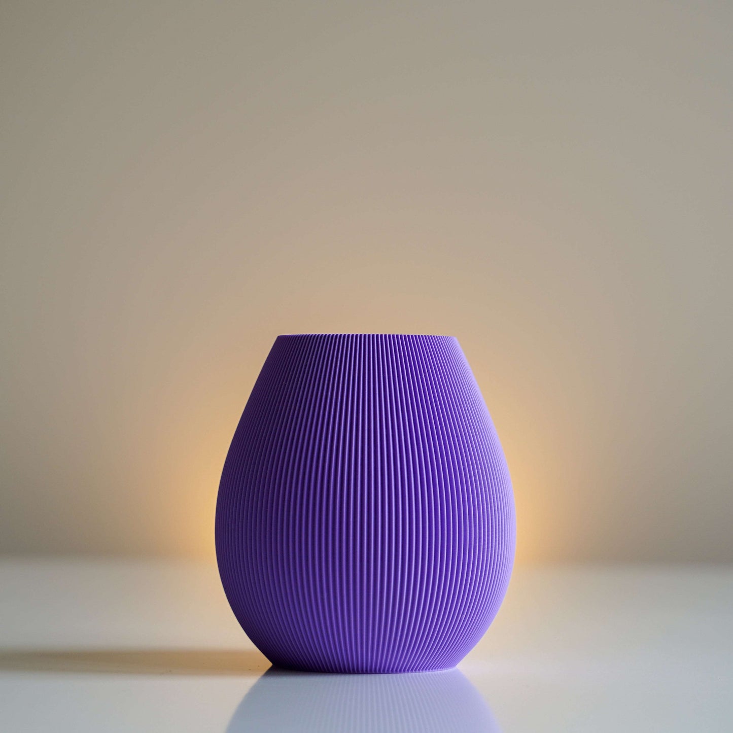 EcoVase | Vaso per fiori rotondo sostenibile