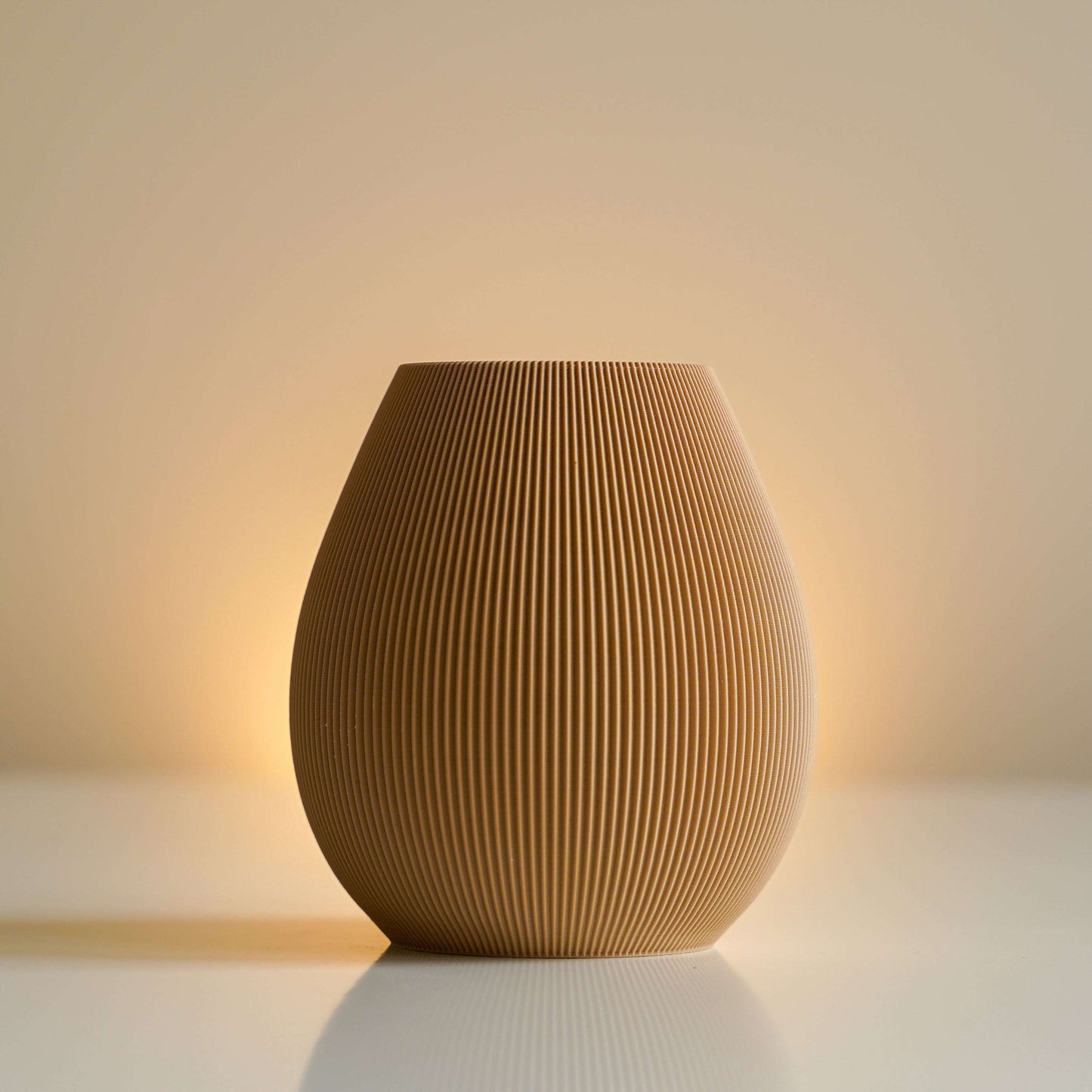 EcoVase | Vaso per fiori rotondo sostenibile