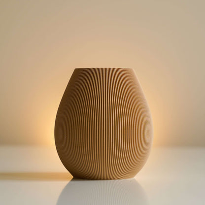 EcoVase | Vaso per fiori rotondo sostenibile