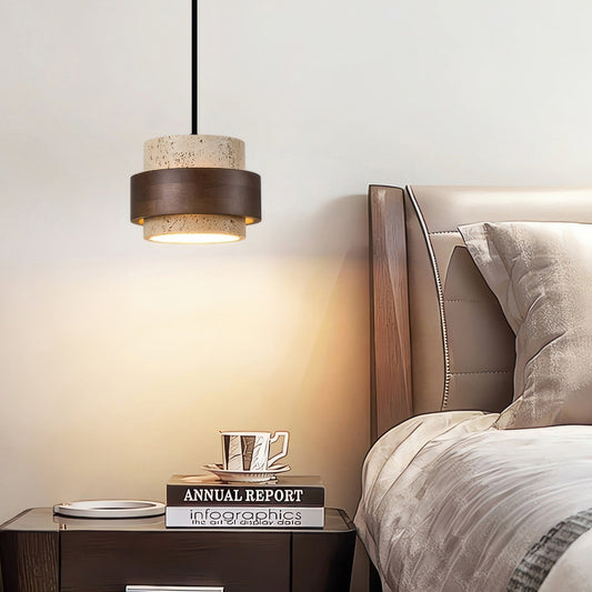 Illuvia | Retro Kamienny Wisiorek Wabi-Sabi