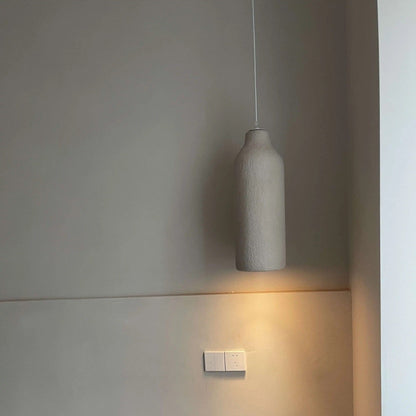 TERRALUNA Lampa wisząca – Minimalistyczny design z cementu z ciepłym oświetleniem LED