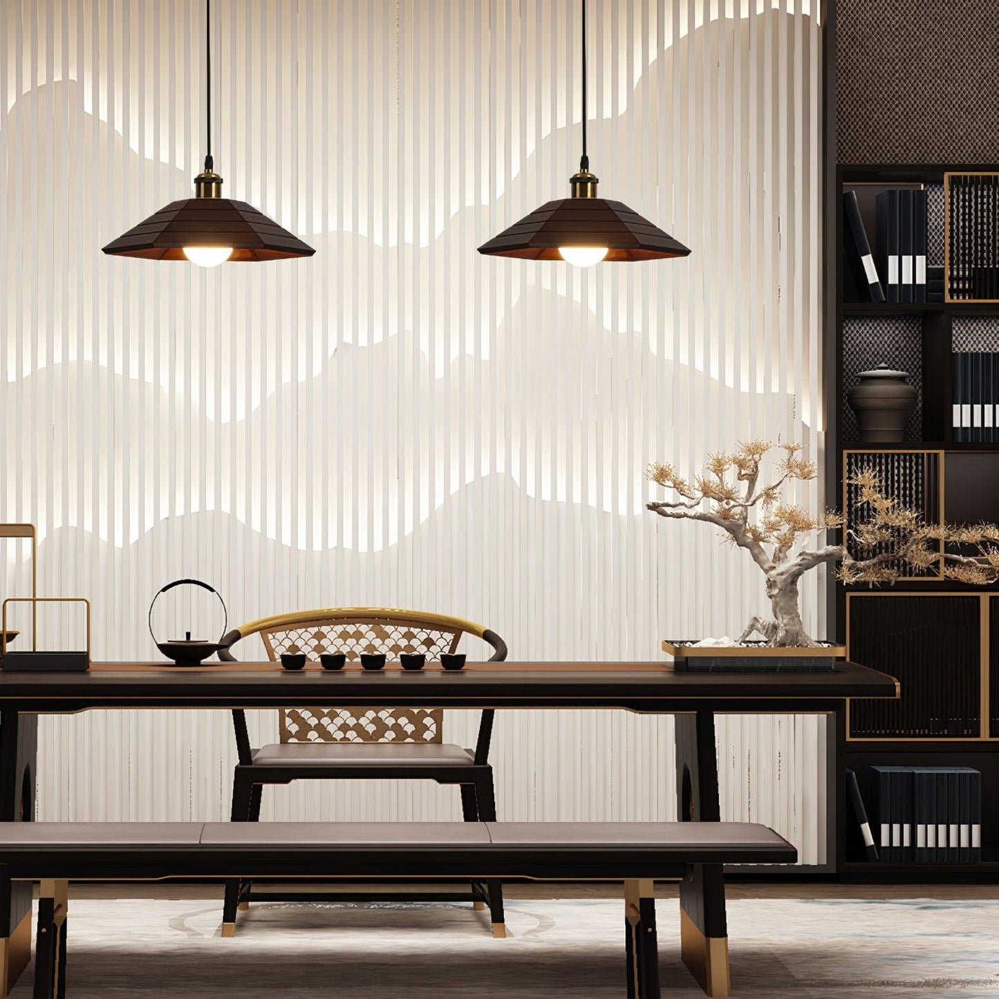 Lunara Lampada a Sospensione