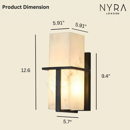 Arlen Outdoor Marble Wall Light