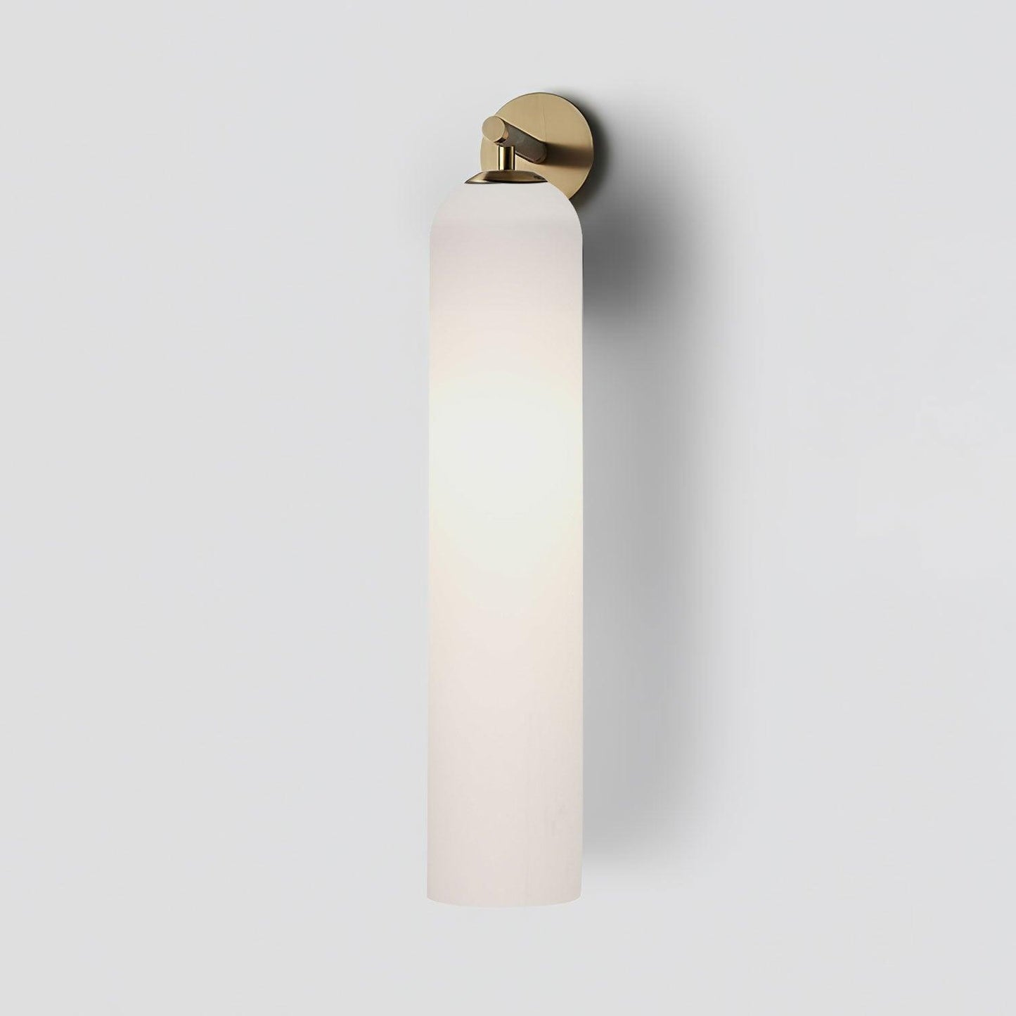 ArtNova – Elegante Lampada da Parete in Vetro | Design Minimalista | Luce LED Calda | 25x15 cm