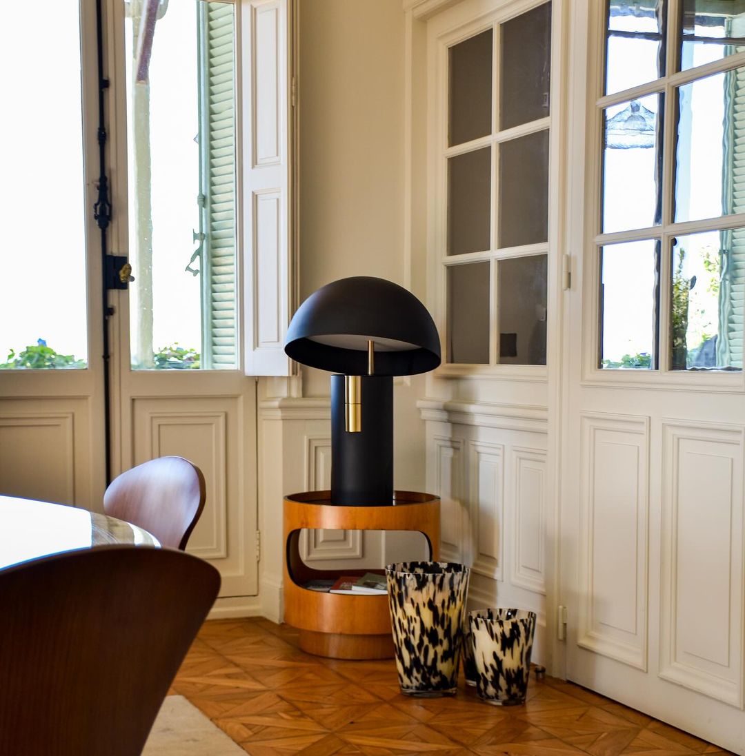 Solique | Paralume inclinato Lampada da tavolo