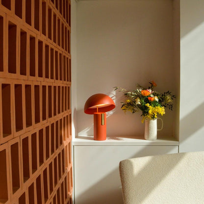 Solique | Paralume inclinato Lampada da tavolo