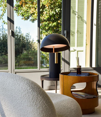 Solique | Paralume inclinato Lampada da tavolo