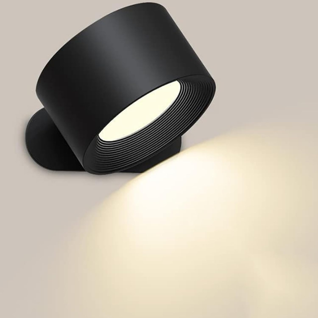 FlexiLamp – Lampada da Parete LED Ricaricabile Wireless con Illuminazione a 360° – Per Interni ed Esterni