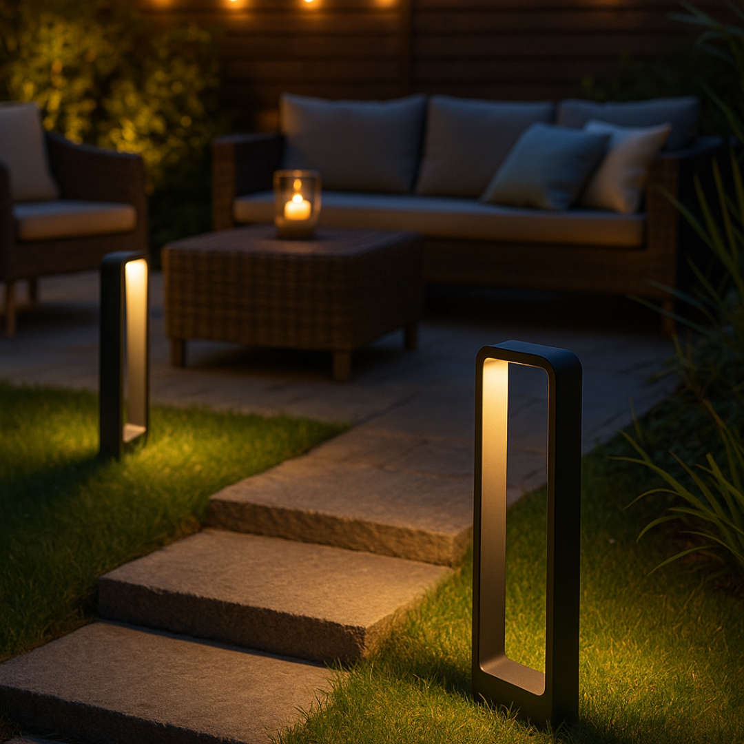 BrilleSol | LED Grondspot Buiten – RVS & Kunststof – Weerbestendige Tuinverlichting – Rond Design