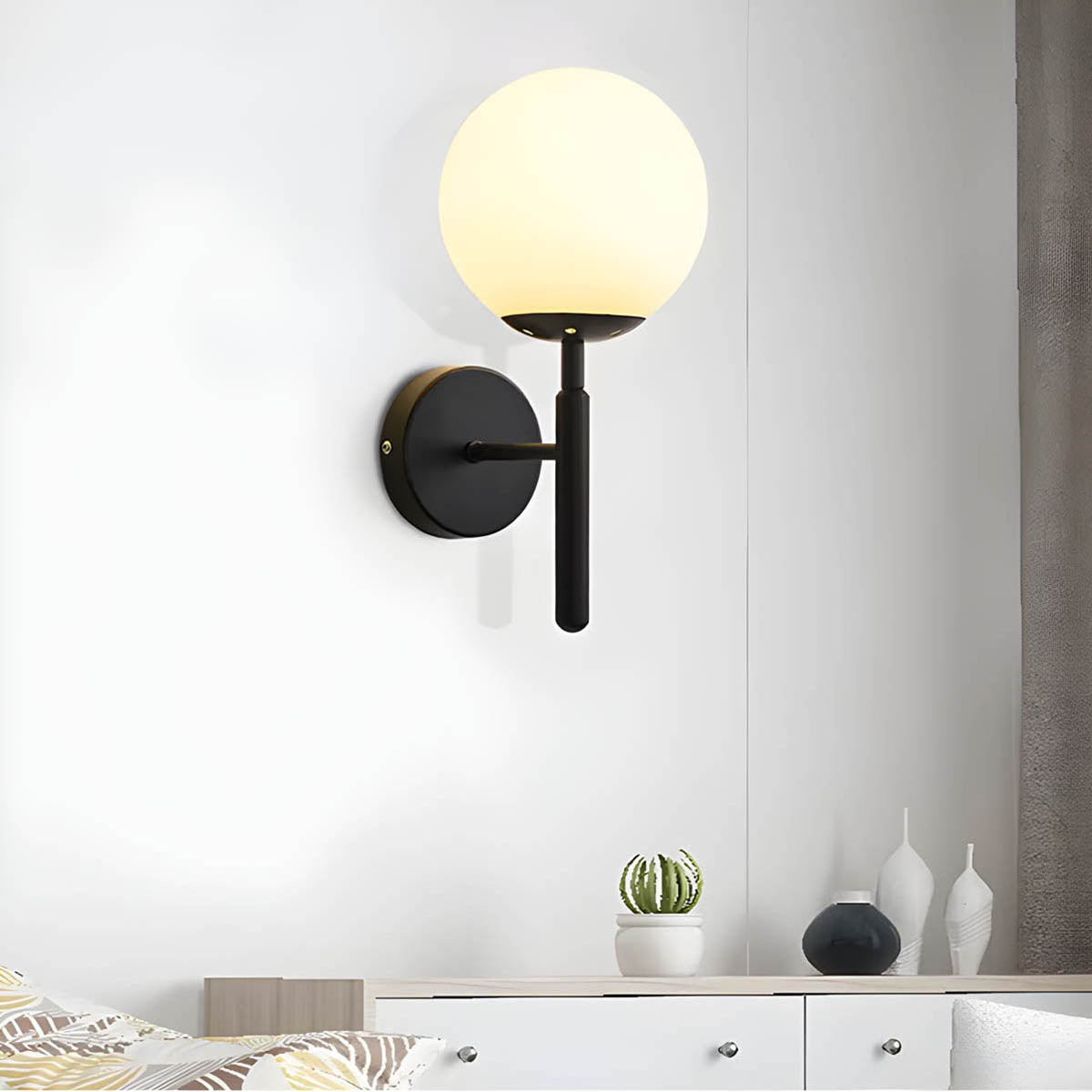 ClaireLum - Lampa ścienna z obrobionego szkła