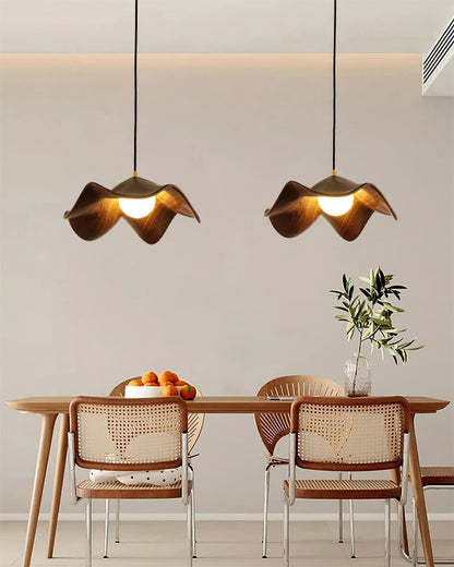 ElementBois - Lampa wisząca z żywicy Lotus Lampa sufitowa