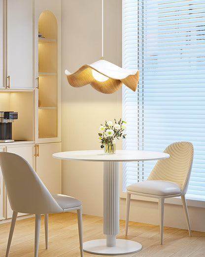 ElementBois - Lampa wisząca z żywicy Lotus Lampa sufitowa