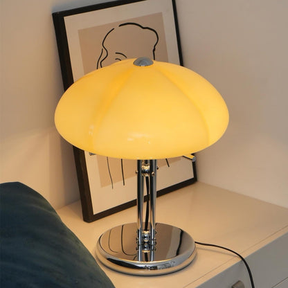ToadBau | Lampa stołowa w stylu Bauhaus z motywem grzyba