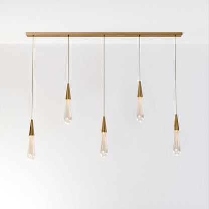 HaloDrop Lampada a Sospensione – Design Minimalista e Regolabile
