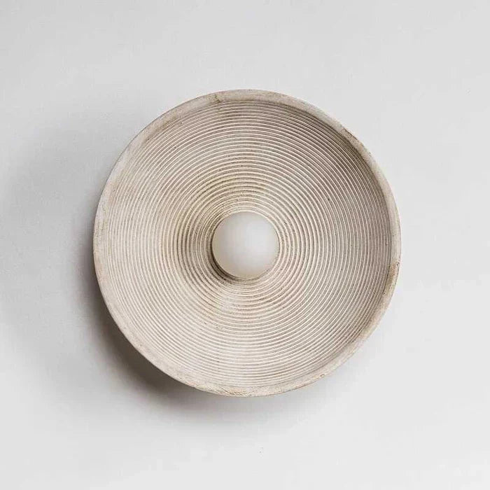 HaruGlow Lampada da Parete – Illuminazione da Parete in Legno Naturale con Luce Calda