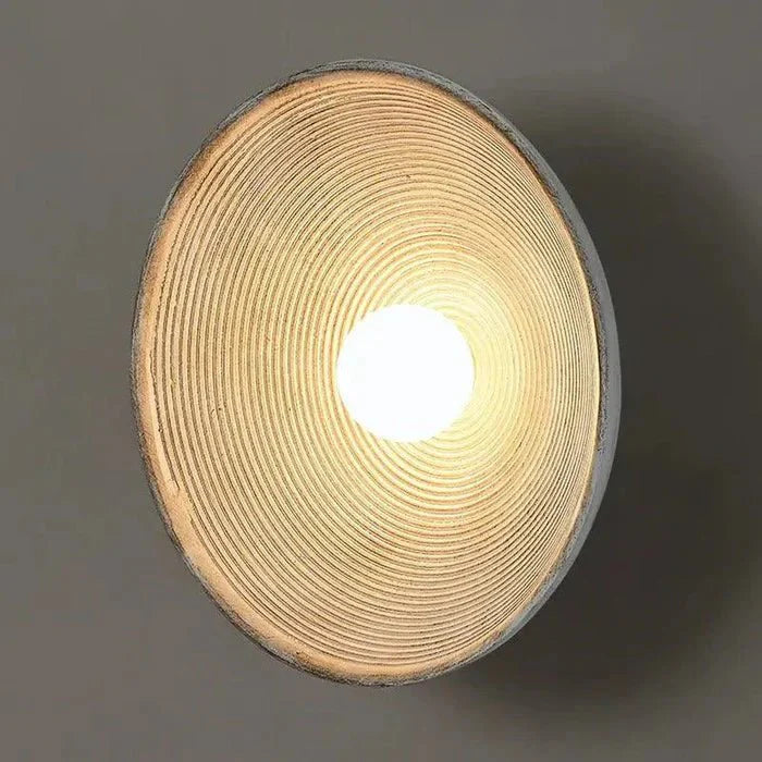 HaruGlow Lampada da Parete – Illuminazione da Parete in Legno Naturale con Luce Calda