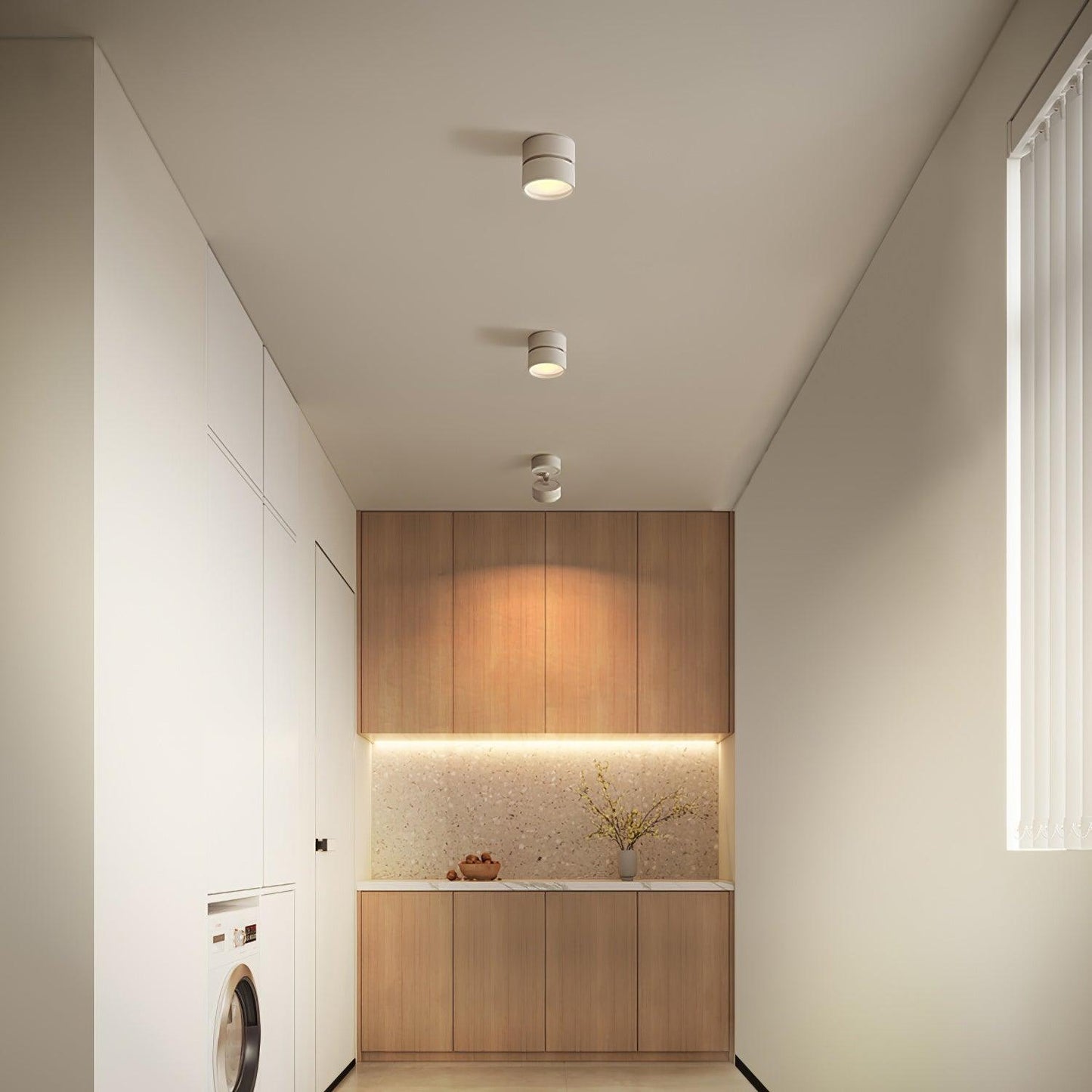 SavvinaLicht - Lampada da soffitto con funzionalità regolabile