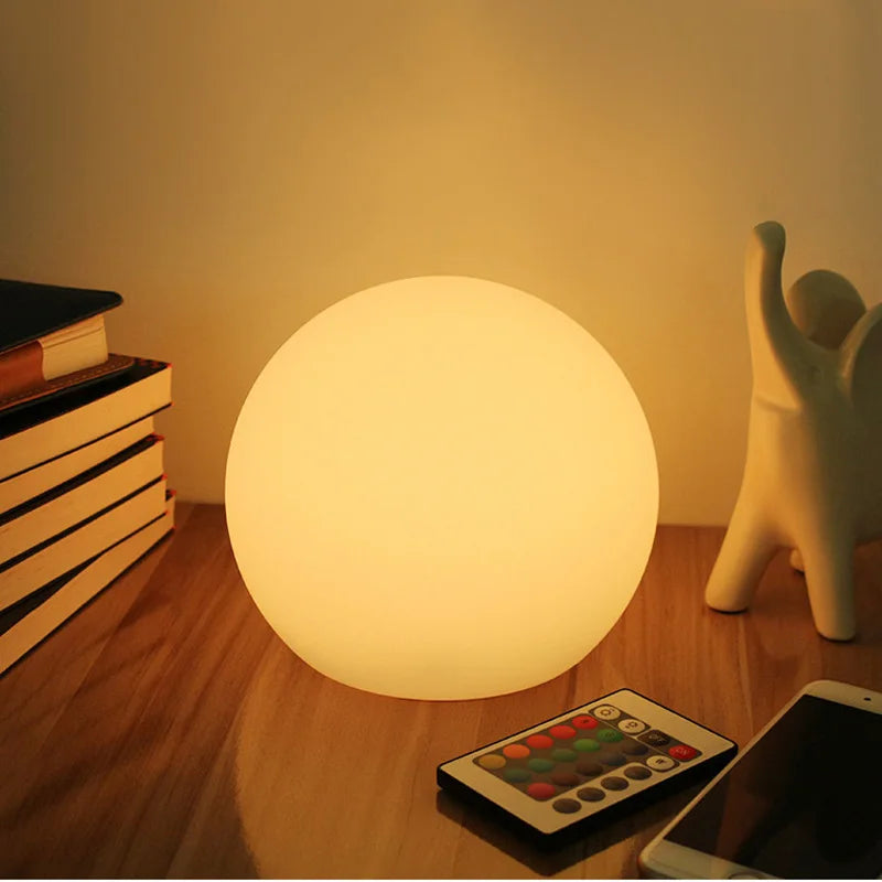 GlowOrb | Lampada da Tavolo Wireless Colorata