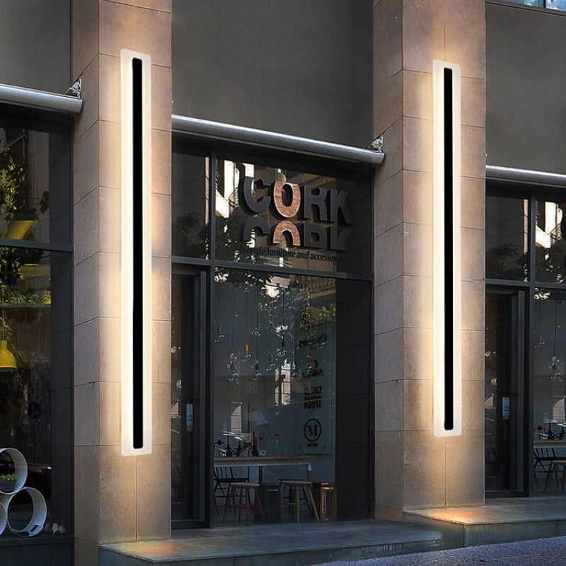 Vioris | Nowoczesna lampa ścienna zewnętrzna