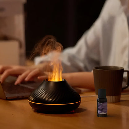 AromaLune | Diffusore di Aromi Ultrasuoni & Umidificatore – Silenzioso & Compatto
