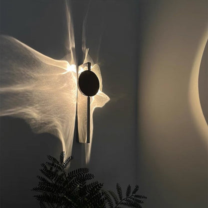 Ripple Rotating Ambient Wall Sconce for Bedroom