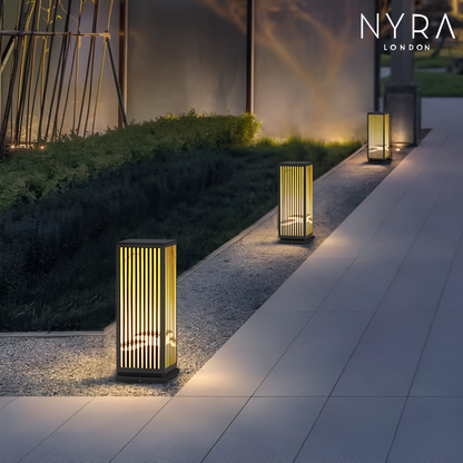 Lampada da pilastro moderna da esterno Mason