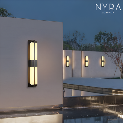 Brighton Marble Outdoor Wall Lamp