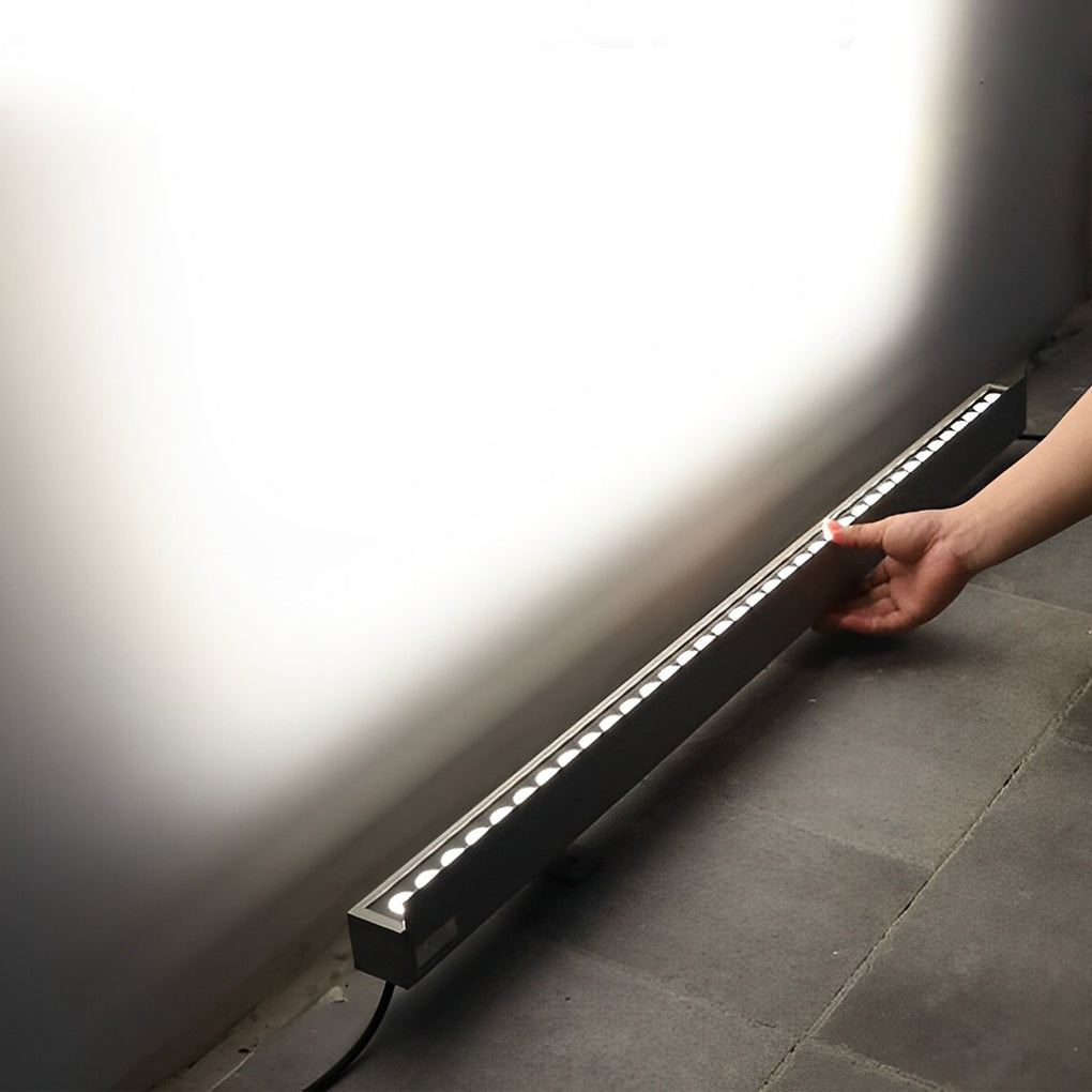 LED Wandlamp Buiten met Baffle en Verstelbare Hoek – Aluminium, Tempered Glass, IP65, Warm Wit en Wit Verlichting 1