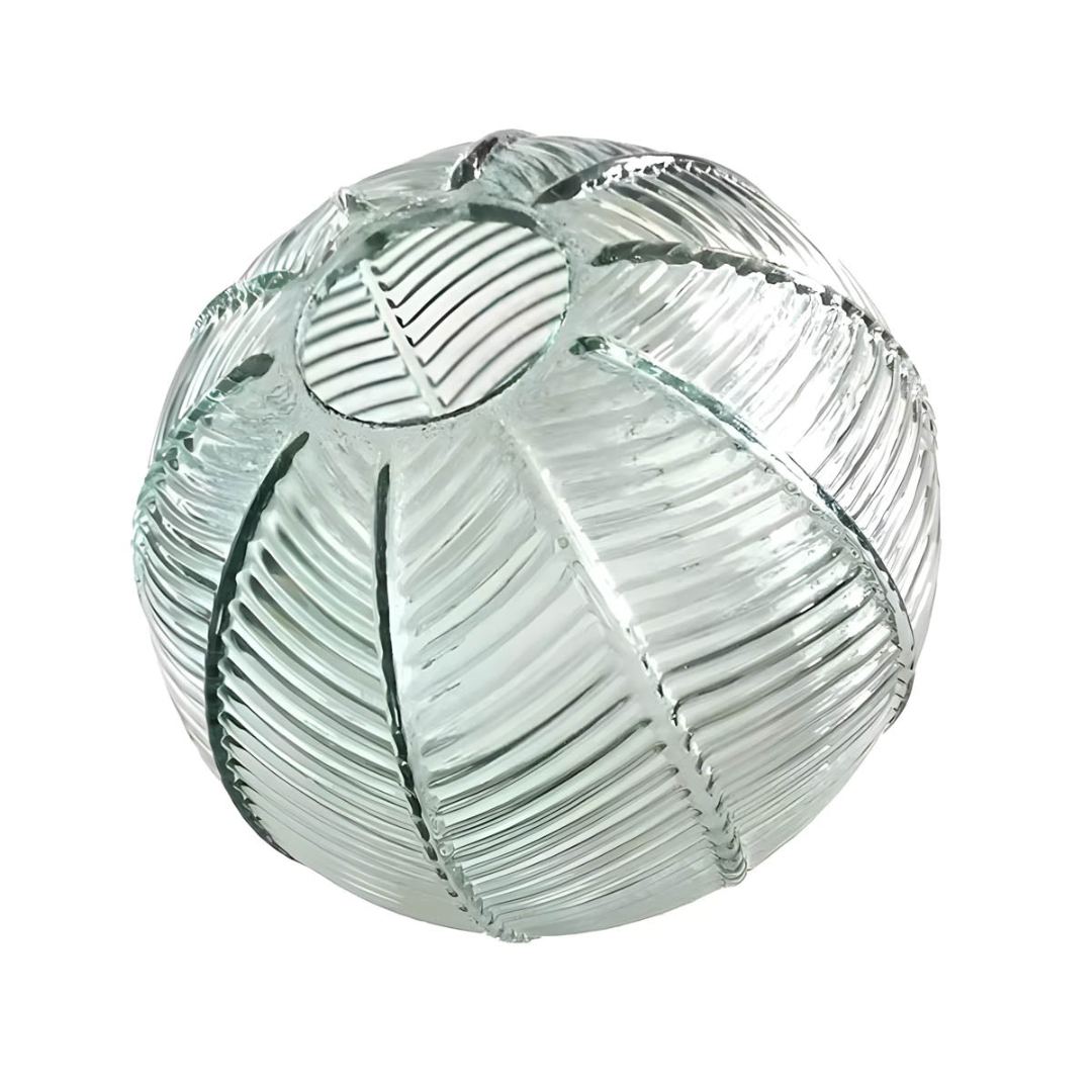 SINO | Lampa wisząca w stylu retro z żelaza i szkła z oświetleniem LED