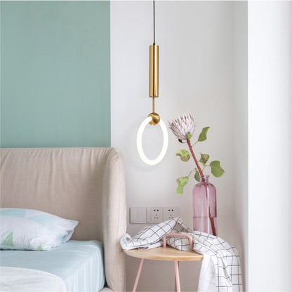 SolsticeRing Hanglamp – Minimalistisch en Stijlvol Lichtpunt