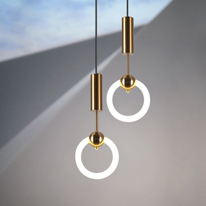 SolsticeRing Hanglamp – Minimalistisch en Stijlvol Lichtpunt