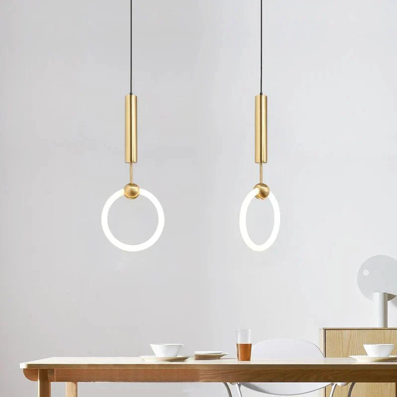 SolsticeRing Hanglamp – Minimalistisch en Stijlvol Lichtpunt
