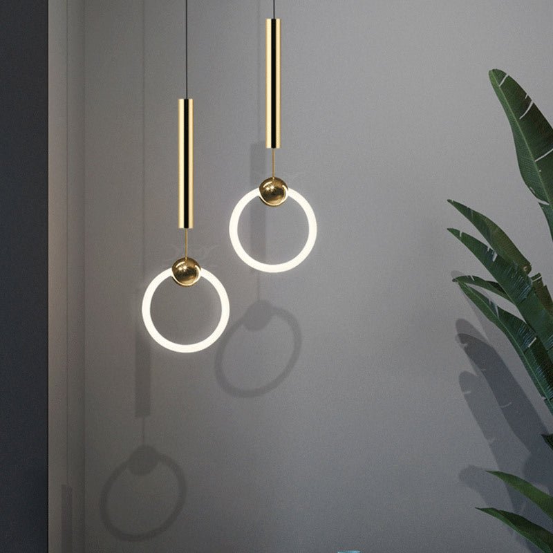 SolsticeRing Hanglamp – Minimalistisch en Stijlvol Lichtpunt